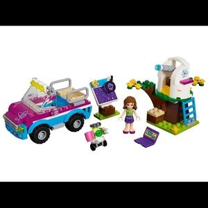 LEGO Friends snow report off roader